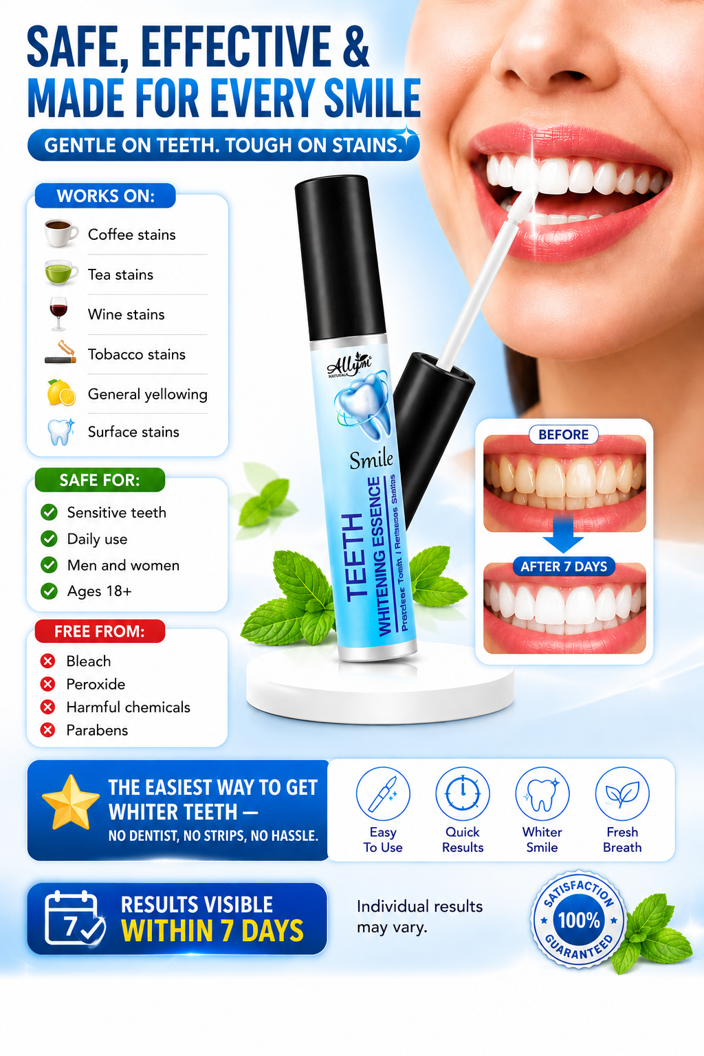 Teeth Whitening Gel Pen