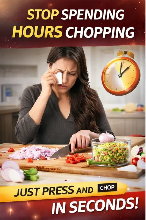 JhatPat Chopper – Quick & Effortless Kitchen Companion Dropdash