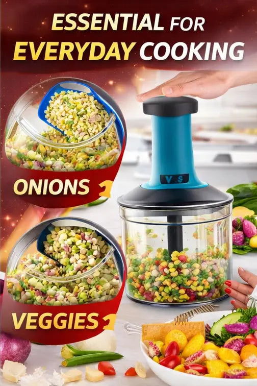 JhatPat Chopper – Quick & Effortless Kitchen Companion Dropdash