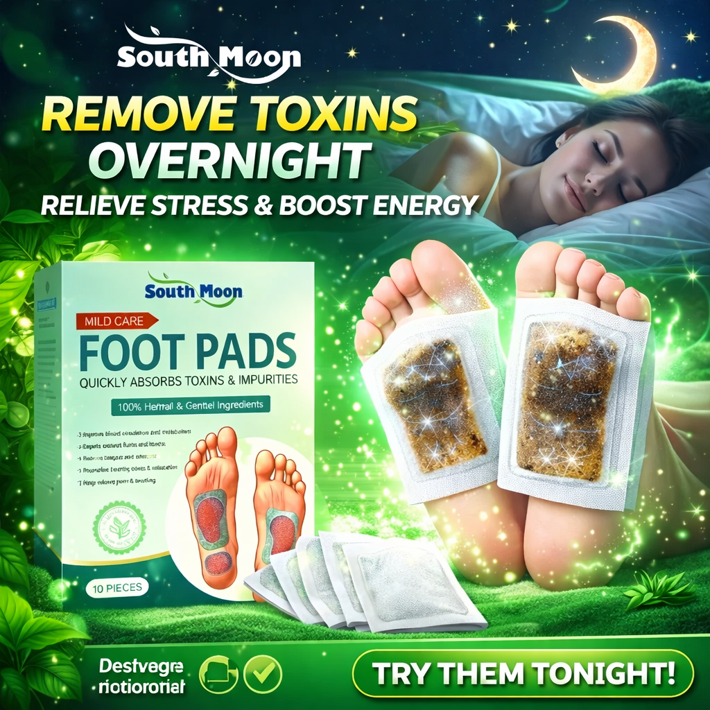 Overnight Detox Premium Foot Pads(2X10 Packs)BUY 1 GET 1 FREE