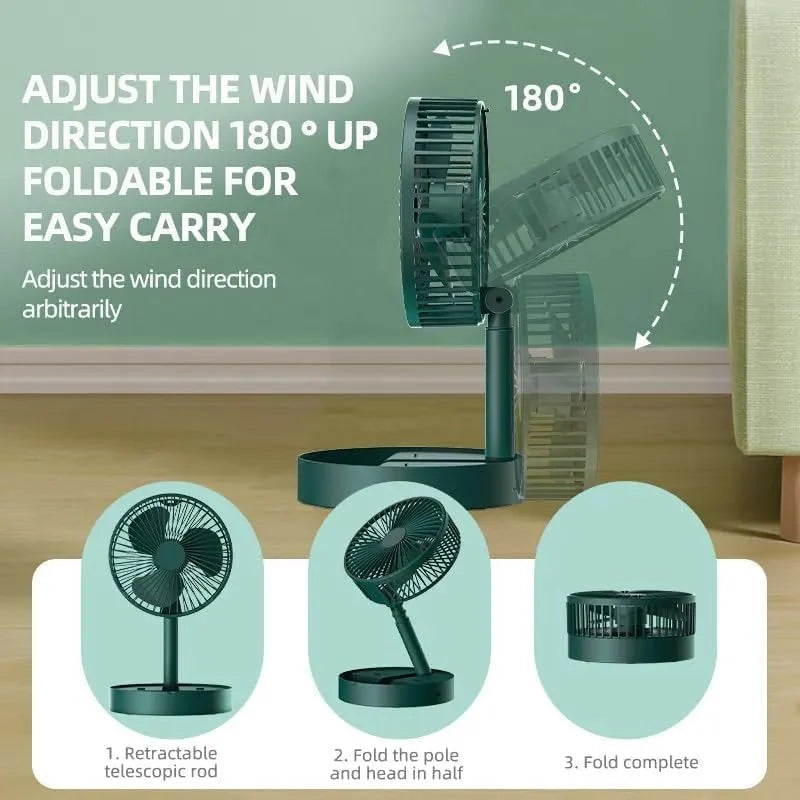 USB Desk Fan for Daily Cooling Comfort