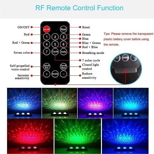 LED Lamp Ambient USB Star Light Auto Roof Projector