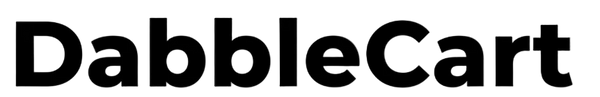 DabbleCart Bold Black Logo