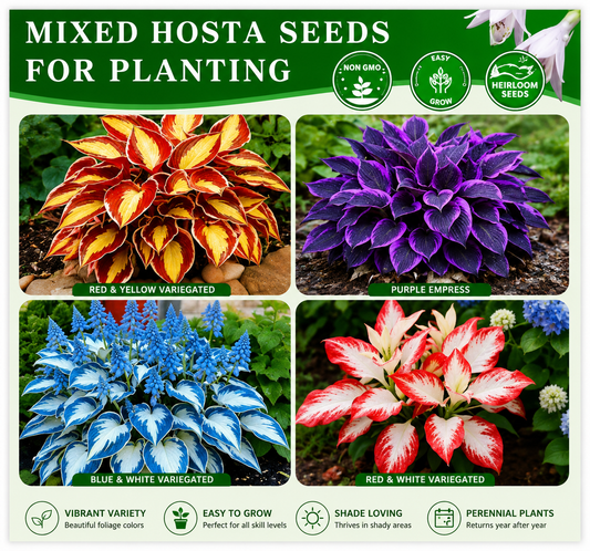 Rare Exotic Flower Seeds Combo Pack | 4 Stunning Varieties (Pack of 2)