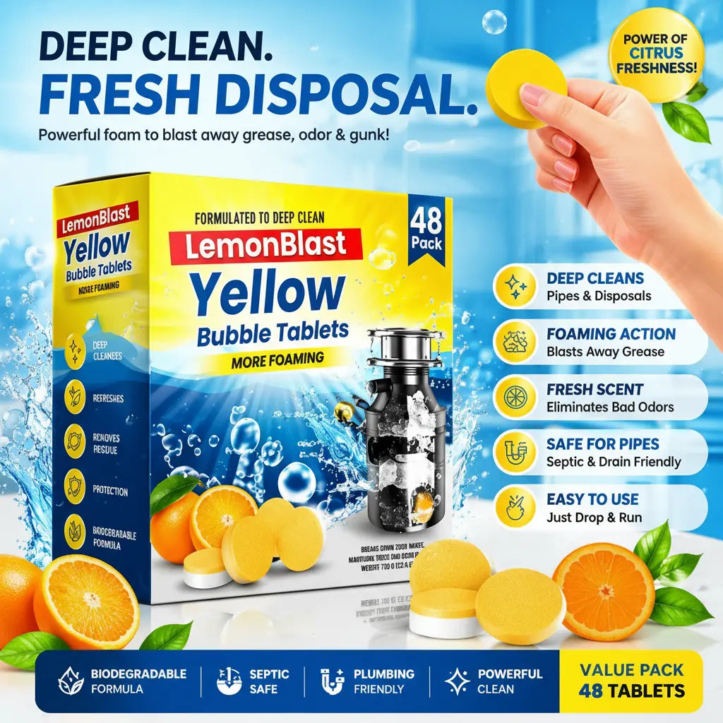 PowerFlush Pro Foaming Drain Cleaning Tablets